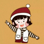 圣诞帽高清一男一女的圣诞节情头可爱图片