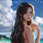 绝美好看高清的二次元女头图片