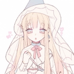 可爱的插画高清女头图片