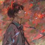 微信好看高清的动漫情头一人一张图片