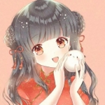 少女好看高清的三人闺蜜卡通头像超萌图片