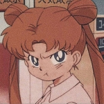 可爱女头呆萌动漫图片