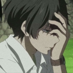 丧系高清超酷帅气的二次元男头