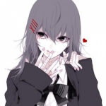 微信高清个性十足的手绘二次元女头