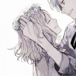 甜蜜高清一对的动漫拥抱情头两张图片