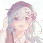 QQ好看高清的二次元图片女头