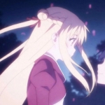 微信一人一半浪漫动漫情头图片