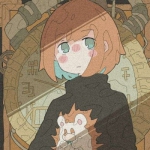 动漫高清风格统一的团头女图片