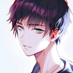 动漫冷酷帅气高清男头图片