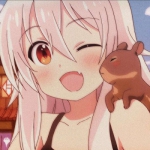 微信高清一人多张的可爱动漫女头图片