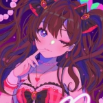 动漫高清可爱的超甜女头卡通图片