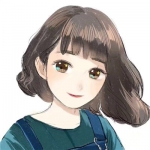 微信高清气质大方的女头手绘简单图片