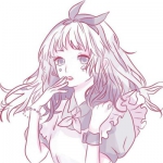 唯美小清新高清清淡可爱的动漫女头图片