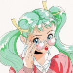 微信高清个性好看的手绘旧漫女头图片