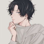 QQ帅气好看高清的qq男头动漫冷酷图片