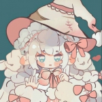 可爱动漫少女心高清头像图片