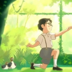 清新男生邀请女生跳舞动漫高清情头图片