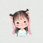 可爱动漫女生萌版高清头像图片