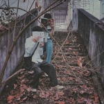 微信文艺复古一对两张情头图片