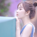 清新唯美成熟闺蜜单人一对两张高清头像图片