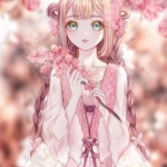 可爱仙气动漫女头高清图片