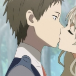 双人吻恩爱高清污的动漫情头一对两张图片