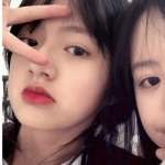 女生闺蜜双人仙气可爱高清头像图片