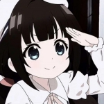 可爱呆萌动漫好看高清的二次元女头图片