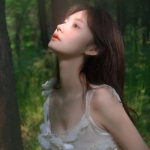 微信意境好看高清的小清新文艺女头图片