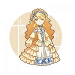 可爱的元素动漫女头图片