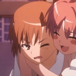 开心快乐一左一右好玩动漫情头图片