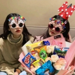 沙雕真人仙气可爱闺蜜高清头像图片