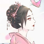 粉色系高清超仙的唯美动漫女头图片