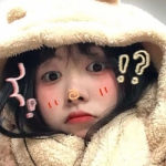 微信真人高清冬天超可爱的女头图片