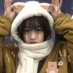 真实高清冬天超级可爱女头图片