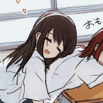 闺蜜一对两张好看高清的可爱动漫情头图片