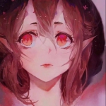 微信超好看的高清动漫女头图片