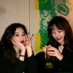 闺蜜双人超甜高清好看的头像图片